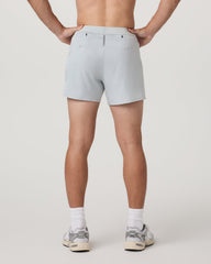 Vuori Qualify Short Lined 5" Men's Sky Grey Training Shorts