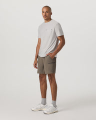 Vuori Grafton Short Unlined 7" Men's Training Shorts in Bark
