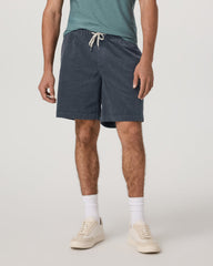 Vuori Optimist Elastic Waist Short 8" Men's Charcoal Shorts