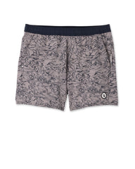 Vuori Maverick Volley Short Men's Mocha Sand Hybrid Shorts