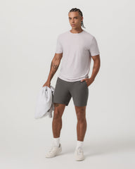 Vuori Meta Short 6" Men's Warm Grey Classic Chino Shorts
