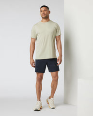 Vuori Qualify Run Short Lined 6" Men's Black Run Shorts