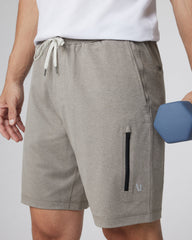 Vuori Sunday Performance Short 8.5" Mocha Heather
