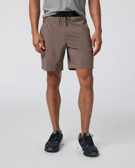 Vuori Domain Performance Short Men's Fossil Workout Shorts