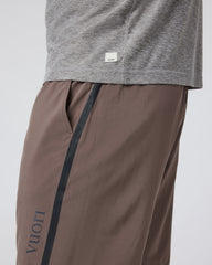 Vuori Domain Performance Short Men's Fossil Workout Shorts