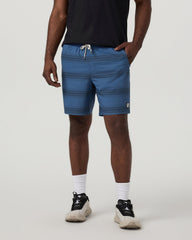 Vuori Kore Short Lined 7" Sea Gradient Stripe Athletic Shorts