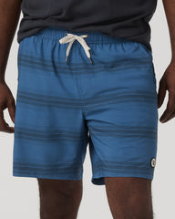 Vuori Kore Short Unlined 7" Sea Gradient Stripe