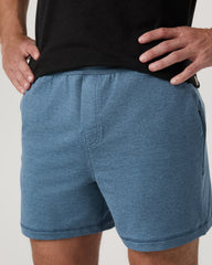 Vuori Coronado Short 5" Men's Pool Blue Heather Lounge Shorts