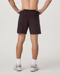 Vuori Grafton Short Lined 7" Men's Raisin Training Shorts