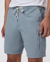 Vuori Barren Explorer Short Classic Fit 8" Dusty Blue