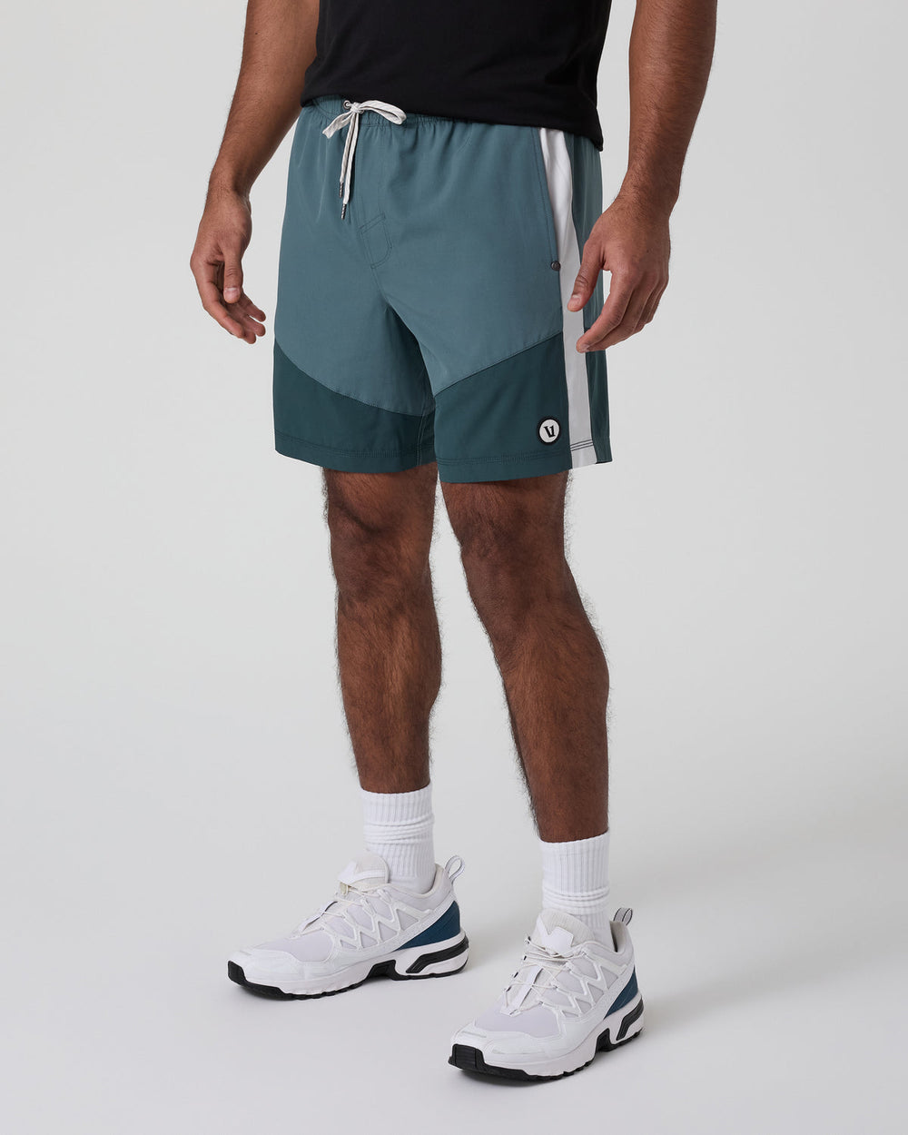 Vuori Kore Short X1 Lined Classic Fit 7" Light Deep Sea/Deep Sea/Salt