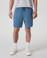 Vuori Kore Short Lined 7" Men's Pool Blue Tonal Athletic Shorts
