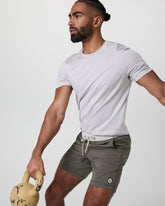 Vuori Kore Short Lined 7" Men's Warm Grey Athletic Shorts