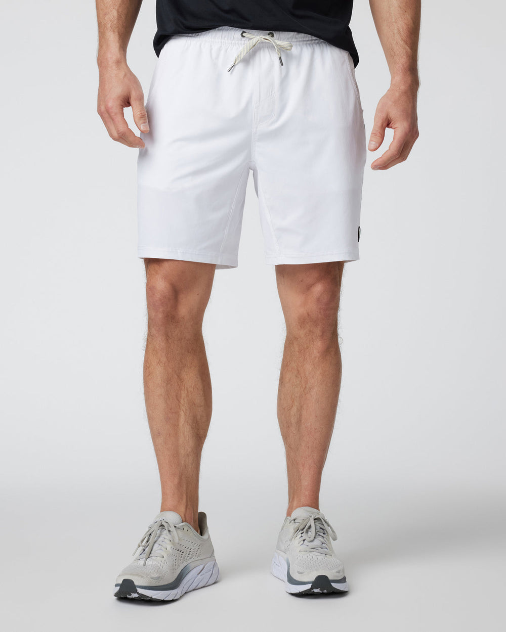 Vuori Kore Short Lined 7" Men's White Athletic Shorts
