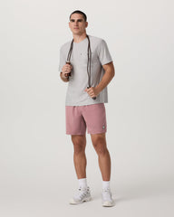 Vuori Kore Short Unlined 7" Men's Summer Red Athletic Fit Shorts