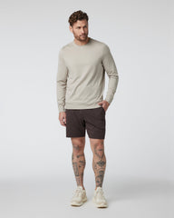 Vuori Ponto Short Men's Java Heather Shorts