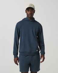 Vuori Cypress Vintage Hoodie Men's Ocean Blue Pullover Hoodie