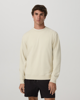 Vuori Cypress Vintage Crew Men's Sandalwood Fleece Pullover