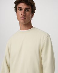 Vuori Cypress Vintage Crew Men's Sandalwood Fleece Pullover