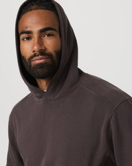 Vuori Cypress Vintage Hoodie Men's Soot Pullover Hoodie
