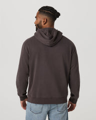 Vuori Cypress Vintage Hoodie Men's Soot Pullover Hoodie