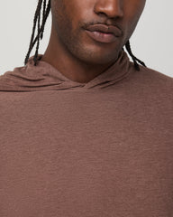 Vuori Strato Tech Hoodie Men's Sable Heather Hoodie