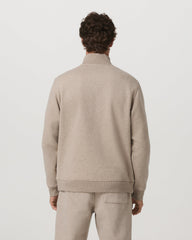 Vuori Seaside Half Zip Men's Acorn Heather Fleece Pullover