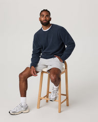 Vuori Beach Fleece Crew Men's Ink Heather Crewneck
