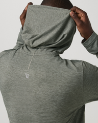 Vuori Long Sleeve Everyday Fitness Hoodie River Rock Heather