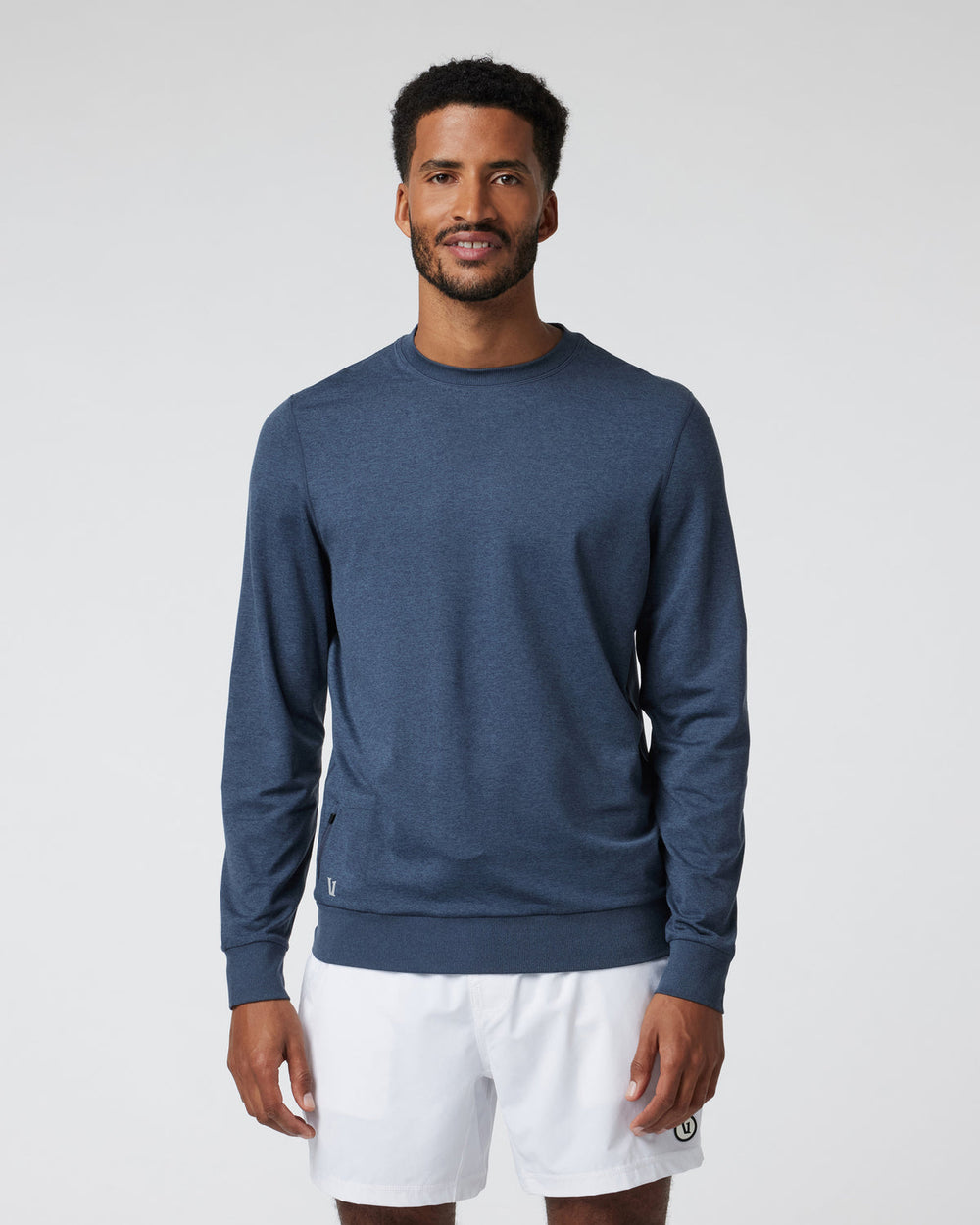 Vuori Ponto Performance Crew Azure Heather
