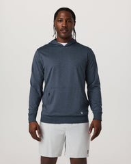 Vuori Sunday Hoodie 2.0 Men's Azure Heather Athletic Hoodie