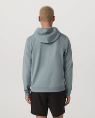 Vuori Coronado Full Zip Hoodie 2.0 Misty Blue Heather Jacket