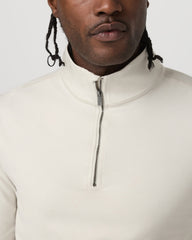 Vuori Coronado Half Zip Men's Ivory Heather Pullover