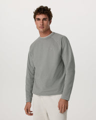 Vuori Coronado Crew - Relaxed Fit Driftwood Heather Crewneck