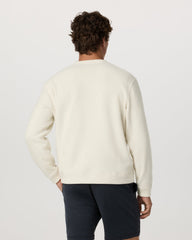 Vuori Beach Fleece Crew Men's Bone Heather Crewneck