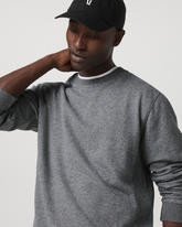 Vuori Cypress Vintage Crew Men's Heather Grey Fleece Pullover