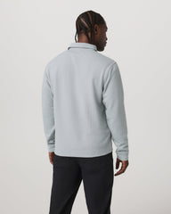 Vuori Long Sleeve Waffle Polo Men's Sea Fog Polo Shirt