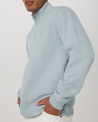 Vuori Seaside 1/2 Zip Classic Men's Blue Haze Pullover