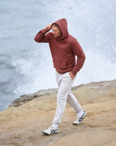 Vuori Seaside Pullover Hoodie Men's Spiced Apple Hoodie