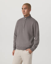 Vuori Seaside 1/2 Zip Classic Men's Cavern Grey Pullover