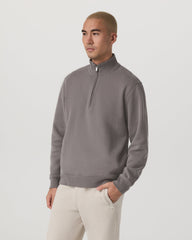 Vuori Seaside 1/2 Zip Classic Men's Cavern Grey Pullover