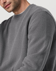 Vuori Beach Fleece Crew Men's Pinecone Heather Crewneck
