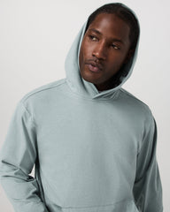 Vuori Men's Coronado Pullover Hoodie 2.0 Misty Blue Heather