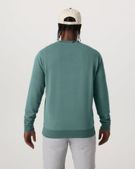 Vuori Cypress Logo Crew Men's Bluegrass Sweatshirt