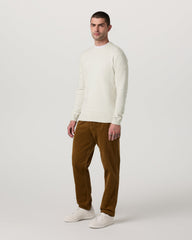Vuori Fluent Sweater Men's Winter Grey Cashmere Sweater