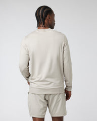 Vuori Ponto Performance Crew Dark Salt Heather Pullover