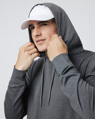 Vuori Sunday Element Hoodie Charcoal Heather