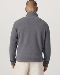 Vuori Beach Fleece 1/2 Zip - Relaxed Pinecone Heather Pullover