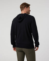 Vuori Fluent Sweater Hoodie Black Cotton Cashmere Hoodie