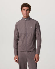 Vuori Men's Sunday Element Track Jacket Huckleberry Heather